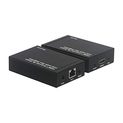 image for Portta HDMI UHD Extender by Single CAT6 Cable 50m (164 ft) 4K@30Hz HDC
