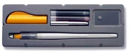 Pilot Parallel Beginner Calligraphy 2.4mm Nib (Orange Cap) Fountain Pen - P90051