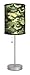 Lamp-In-A-Box Green Camo Table Lamp for Boys Bedroom, Hunting Sports Decor Gifts