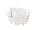 simplehuman Compact Wire Frame Dish Rack, Stainless Steel