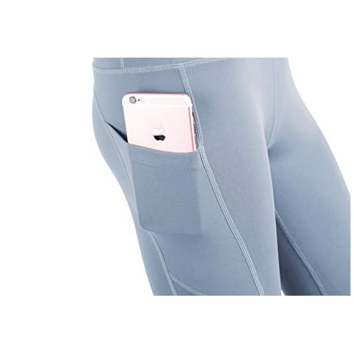 High Waist Workout Leggings for Women with Pockets,Tummy Control Training Yoga Pants Butt Lift - Image 5