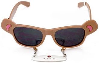 Bear Sun-Staches Sunglasses with an Attached Moustache
