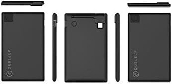 Dubleup's Credit Card Sized Power Bank for Android (Black)