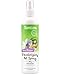 TropiClean Dog Perfume, Long Lasting Kiwi Cologne, Deodorizing Spray for Smelly Dogs, After Bath Detangling Spray with Vitamin E, Safe for Cats, 8oz.