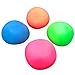 Kicko Sensory Bounce Balls - 4 Pack - 2 Inch - Assorted Colorful Bouncy Balls - Novelty and Gag Toys, Party Favors, Bag Stuffers, Gift Ideas, Fidget Toys, Stress Relievers