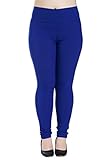 Pink Queen® Womens Plus Size Basic Cotton Stretch Leggings Skinny Pants L-6XL