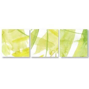 Abstract Color Home Artwork for Living Room Bedroom x3 Panels