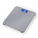 Hippih Digital Body Weight Bathroom Scale with 400 lb Weight Capacity Measures Weight Easy-to-Read Back light LCD Glass AAA 009 (Silver)