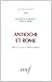 Antioche et Rome by
