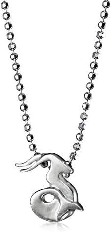 Alex Woo "Little Signs" Sterling Silver Sea Goat (Capricorn) Pendant Necklace, 16"