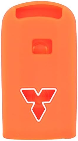 BROVACS Silicone Cover Protector Case Holder Skin Jacket Compatible with MITSUBISHI Smart Remote Key Fob CV2520 Orange - Image 3