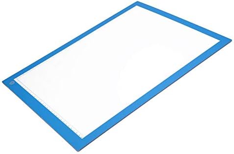 Drawing Boards, Digital A3 LED Copy Board Graphic Tablet for Drawing (Blue 3-Brightness)
