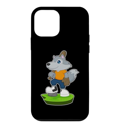 Wolf Baseball Baseball bat Sports Case for iPhone 12 mini