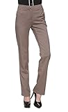 Zealmer Women's Wear To Work Slim Dress Pants