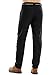 Jessie Kidden Mens Waterproof Hiking Pants Outdoor Snow Ski Fishing Fleece Lined Insulated Winter Pants (5088 Black 34)