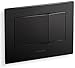 Kohler 8857-7 Bevel Flush Actuator, Black