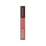 HAN Skin Care Cosmetics 100% Natural Lip Gloss, Nude Rose