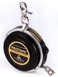 ProTape Layout tape 100 ft 1/8 Ths' Auto Rewind Tape Measure. Made in U.S.A.