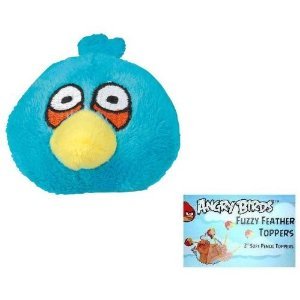 Angry Birds Fuzzy Pencil Topper - Blue Bird-2Pack