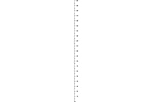 Charming Wall Sticker for Kids' Rooms, Accurate Height Measurement Chart for Infants and Preschoolers