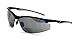 V.W.E. Bifocal High Performance Protective Safety Glasses Light Mirror Tint Bifocal - Reader - Sunglasses Ansi Z87.1 (Matte Black, 2.50)