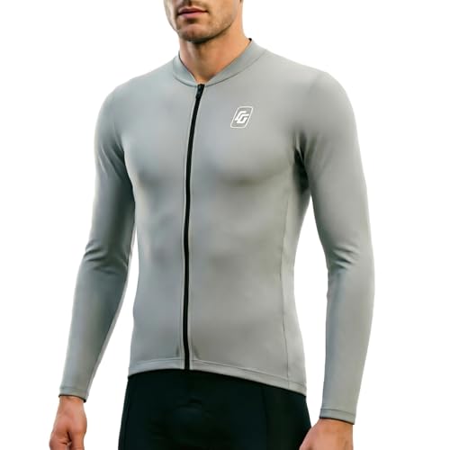 Cycling Jersey Men Bicycle Shirt Short and Long Sleeve MTB Road Biking Jersey with Pockets at Amazon