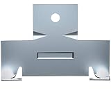 10 Pack (5 Pairs) Retrofit Recessed Downlight Housing C Clips- Metal Screws Included for Down Light Cans