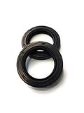 REPLACEMENTKITS.COM - Brand fits EZ-GO Golf Cart 2pc Crank Shaft Seal 1980-1993 2 Cylce Gas Carts Replaces 14524-G01 & 14524-G1 -