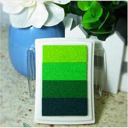 Stamps - 1pcs Multi Colors Ink Pad Oil Based Paper Wood Craft Fabric Diy - Comb Game Plates Wedding Lighter Year Cross Flag Arrows Display Drive Cubes Stamp Decoration Organizer Cooking Dolls - Thumbnail 4