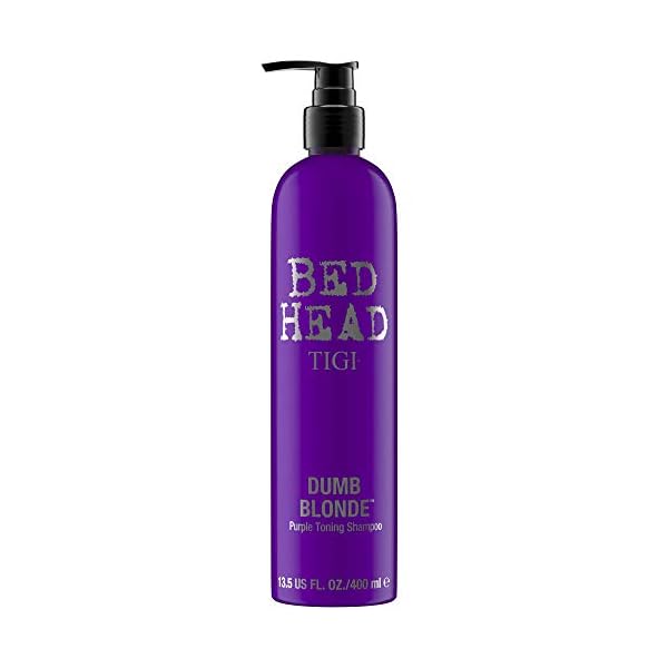 Bed Head by Tigi Dumb Blonde Purple Toning Shampoo for Blonde Hair 400 ml