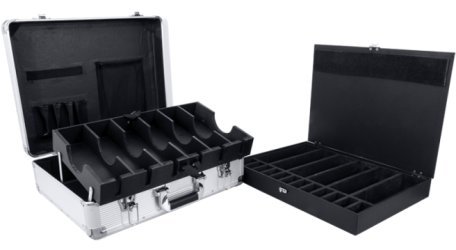 Vincent Master Case Travel Stylist Barber Case, Large, Black