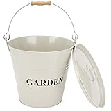 INNO STAGE Metal Bucket with Lid | Galvanized Pail