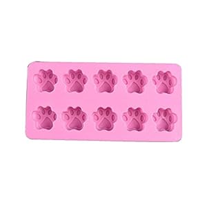 10 Grids siliconen cakevorm Poot van de kat Shape Chocolade Schimmel Creative Silicone Bakken Tool for Kitchen Cake’s