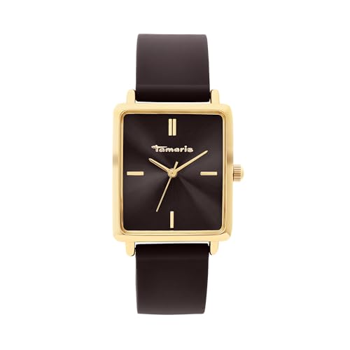 Montre Femme - Montre-Bracelet Femme Disponible en Argent, Or, Or Rose, Noir, Bleu, Rose, Bordeaux, Vert - Boîtier Rond & carré Aussi avec Motifs Floraux, résistante à l'eau