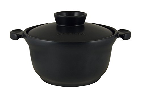 Appolia 500050001 Lid Round Casserole, Black