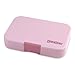 YUMBOX TAPAS Larger Size Leakproof Bento lunch box for Adults, Teens & Pre-teens. Over 4 cups food volume. (Amalfi Pink)