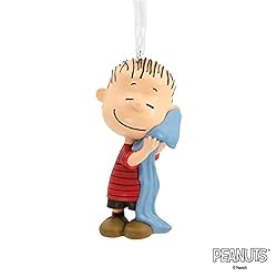 Hallmark Peanuts Linus Hugging Blanket Resin