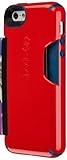 Speck Products CandyShell Card Case for iPhone SE/5/5S  - Poppy Red/Deep Sea Blue