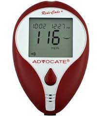 Advocate Redi-Code Plus Non-Speaking Glucose Meter by Advocate
