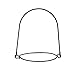 LKXC Black Stainless Steel mason jar hanger, mason jar hooks, Wire Handles (Handle-Ease) for Mason, Ball, Canning Jars(Black, 8PCS)
