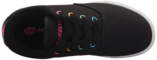 heelys black rainbow metallic