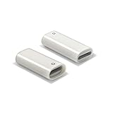 TechMatte Charging Adapter Compatible with Apple Pencil, Female to Female Charger Connector (2-Pack)