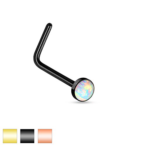 20G-Opalite-Flat-Top-PVD-Over-316L-Surgical-Steel-L-Bend-Nose-Ring-Sold-Individually