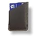 Modern Carry Leather Minimal Card Holder, Minimalist Wallet for Men & Women, Thin Credit Card Holder, Small Business Card Holder, Card Holder Wallet, Front Pocket Card Wallet - Magnum (Brown)