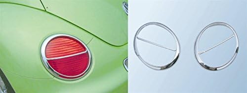 World Class Suppliers VW Beetle Chrome Taillight Trim Set - 971106