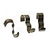 Picture Hang Solutions 25 Pack Picture Rail Hooks - Supports up to 25 Pounds - Molding Hooks with Crown Molding Hanger for Art Hanging System, Gallery Hanging System and Kids Artwork Display Art