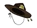 Nicky Bigs Novelties Adult Super State Trooper Mountie Hat Aviators Costume Kit, One Size