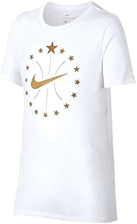 Amazon ナイキ Tシャツ キッズ Nike Dry Stars T Shirt White Gold S 並行輸入品 ボーイズ 通販