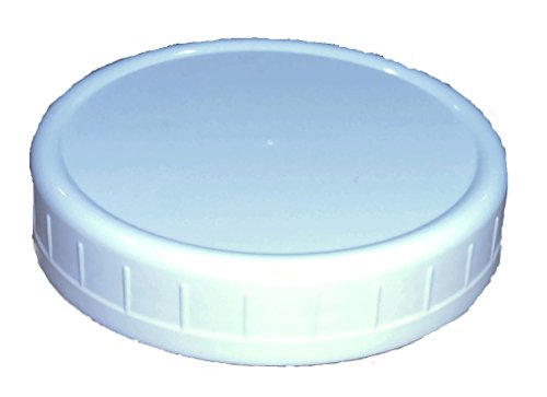 Wide-Mouth Reusable Plastic Lids for Canning Jars, 8 Count, Mainstays (3.62