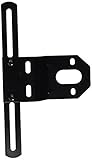 Grote 43022 Black Universal Steel Offset License Plate Bracket